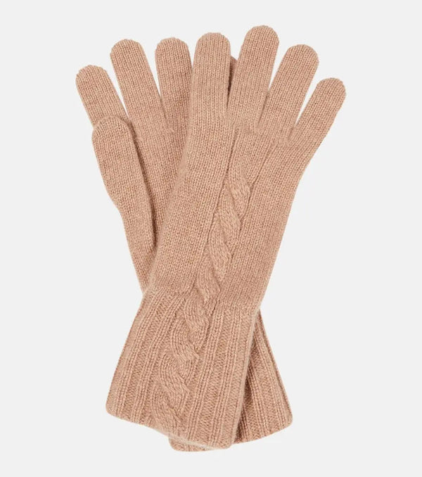 Loro Piana Napier cashmere gloves | LYBSTORE