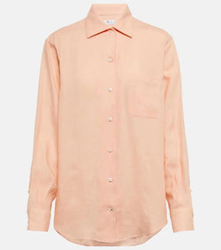 Loro Piana Neo André linen shirt | LYBSTORE