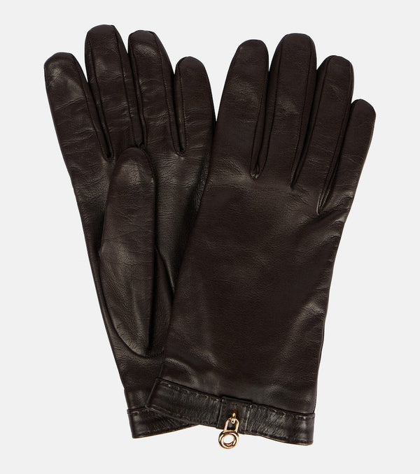 Loro Piana Nora leather gloves