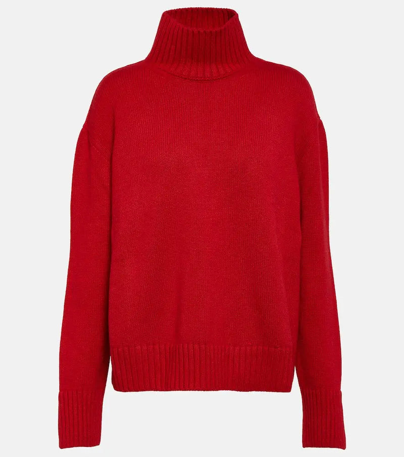 Loro Piana Oversized cashmere turtleneck sweater