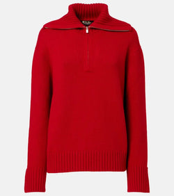 Loro Piana Parksville cashmere half-zip sweater