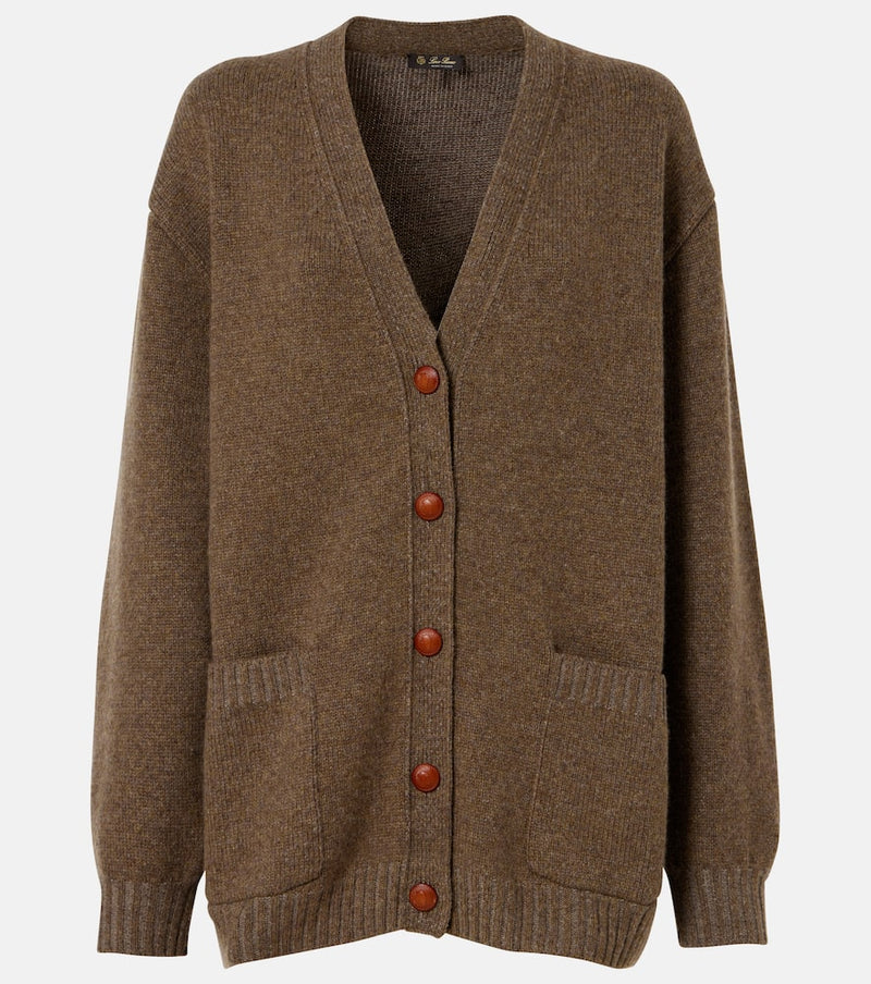 Loro Piana Pastore cashmere cardigan