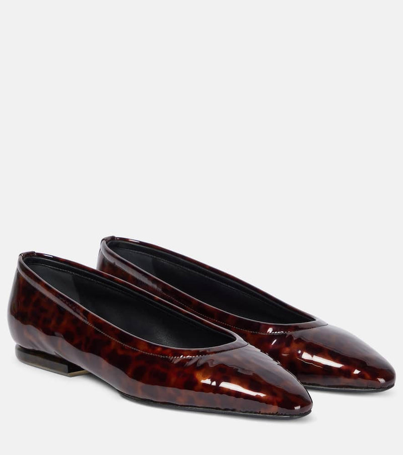 Loro Piana Primula patent leather ballet flats