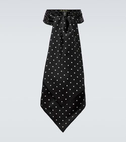 Loro Piana Printed silk tie