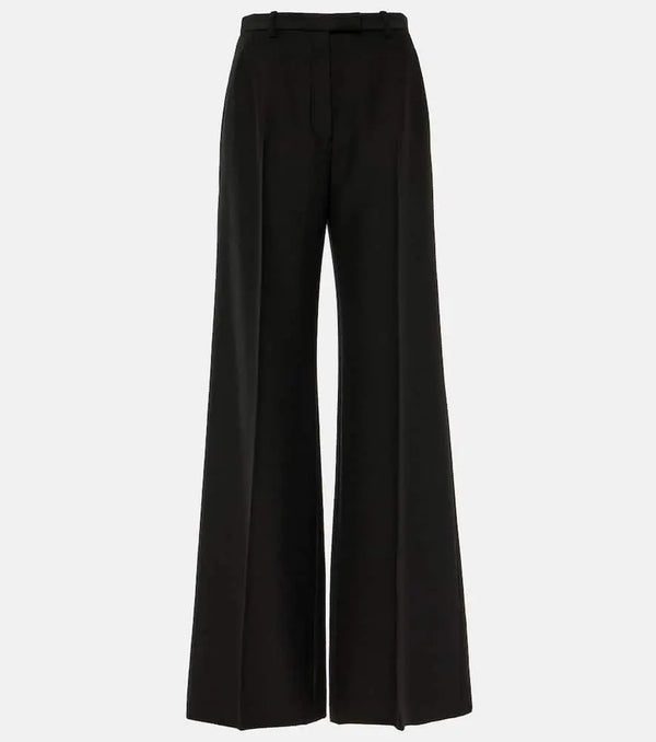 Loro Piana Virgin wool wide-leg pants | LYBSTORE