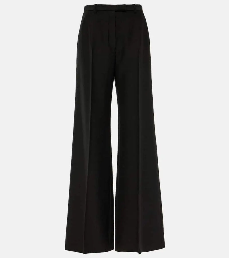 Loro Piana Virgin wool wide-leg pants | LYBSTORE