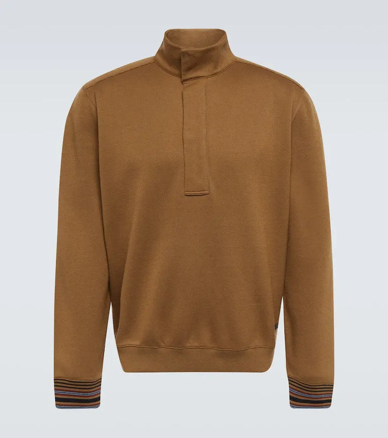 Loro Piana Whitney cotton and cashmere jersey sweatshirt