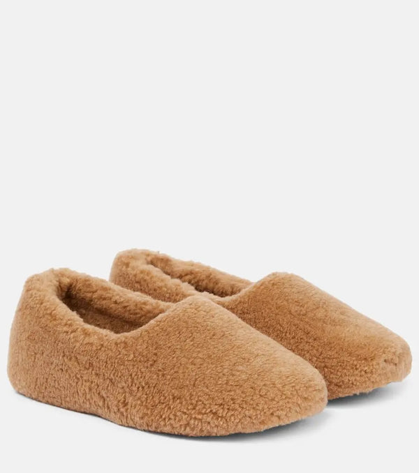 Loro Piana Wintercozy cashfur slippers | LYBSTORE