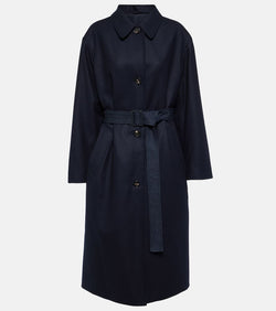 Loro Piana Yudaki wool, cotton, and cashmere coat