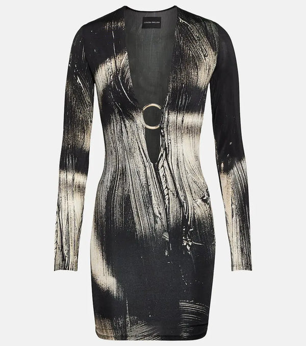 Louisa Ballou Helios printed minidress | LYBSTORE