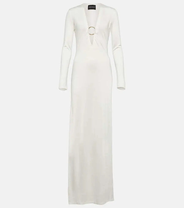 Louisa Ballou Long Helios jersey maxi dress | LYBSTORE