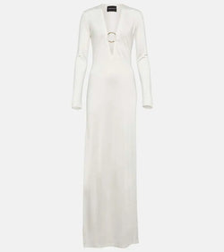 Louisa Ballou Long Helios jersey maxi dress