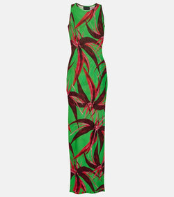 Louisa Ballou Printed maxi dress | LYBSTORE