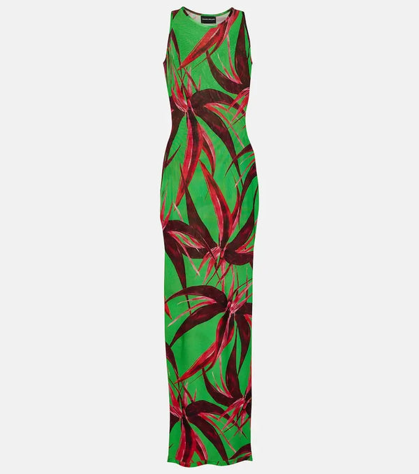 Louisa Ballou Printed maxi dress | LYBSTORE