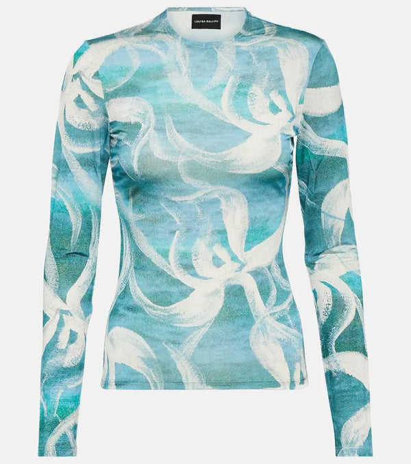 Louisa Ballou Printed top | LYBSTORE