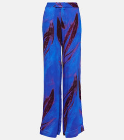 Louisa Ballou Printed wide-leg pants | LYBSTORE