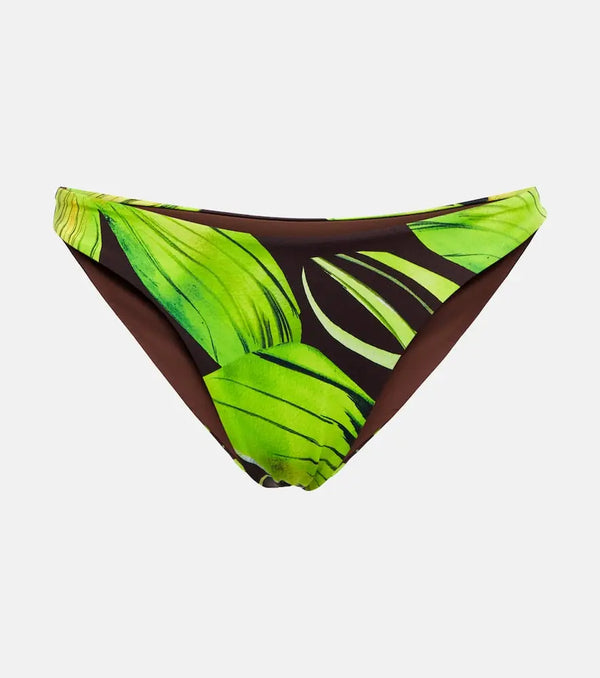 Louisa Ballou Scoop printed bikini bottoms | LYBSTORE