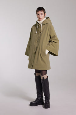 Lubban Winter Matte Raincoat Aloe