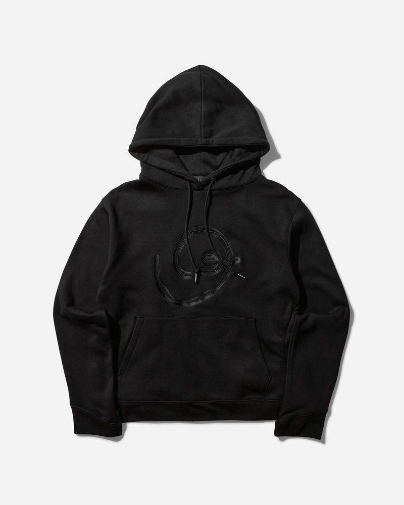 Lueder Men s Embroidered Spiral Hoodie Black