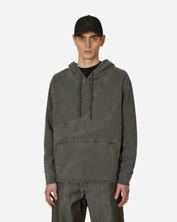 Lueder Sash Hooded Sweatshirt Grey