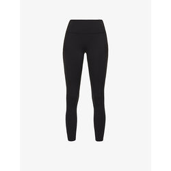 Womens Lululemon Fast and Free drawstring-waist high-rise stretch-knit leggings