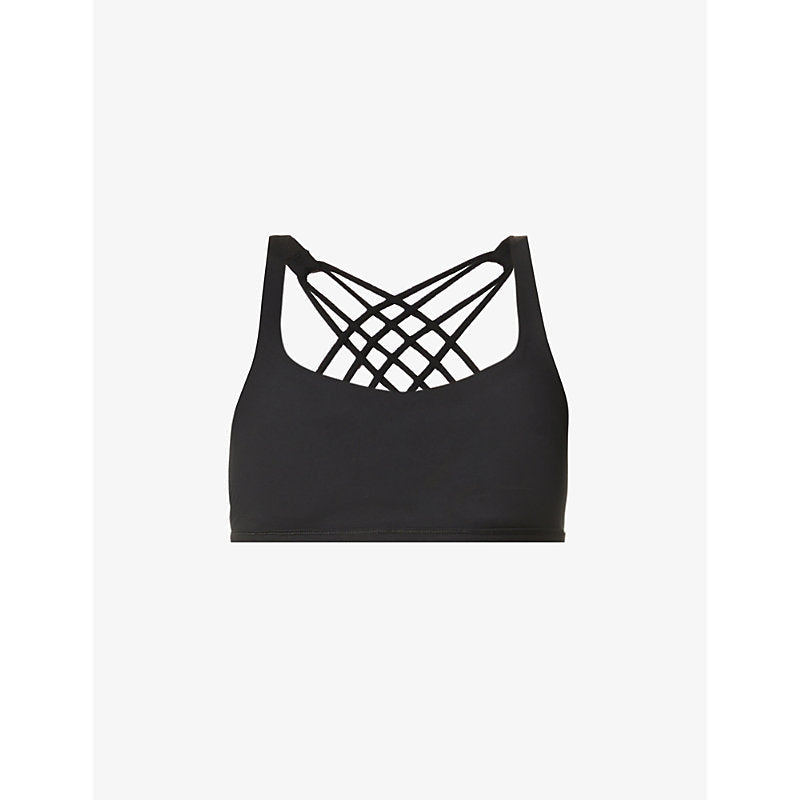 Womens Lululemon Free To Be Wild scoop-neck stretch-jersey sports bra