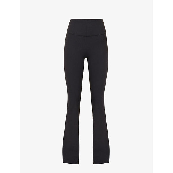 Womens Lululemon Groove flare-leg stretch-woven trousers