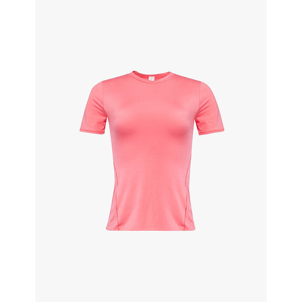 Womens Lululemon Nulu round-neck stretch-jersey T-shirt