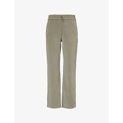 Womens Lululemon Softsreme straight-leg mid-rise recycled polyester-blend trousers