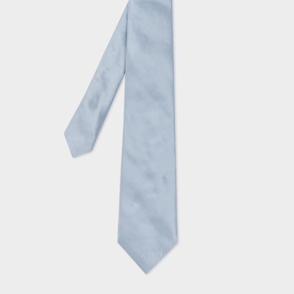 Paul Smith Light Blue Silk Tie