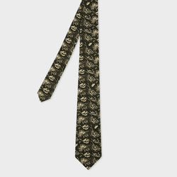 Paul Smith Brown Small 'Thistleberry' Tie