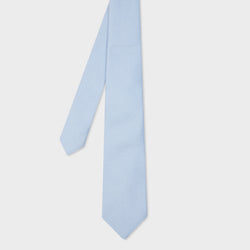 Paul Smith Sky Blue Mini Dot Silk Tie