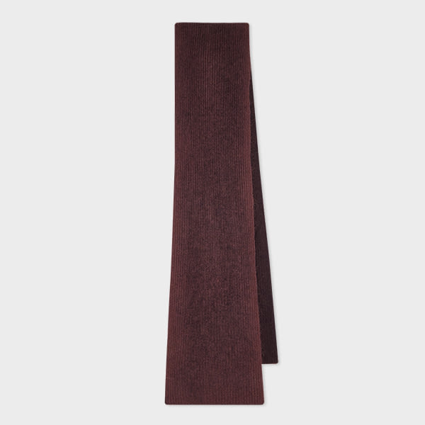 Paul Smith Purple Mohair-Blend Marl Scarf