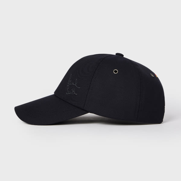 Paul Smith Navy 'Parrot' Baseball Cap Blue