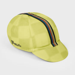 Paul Smith Yellow Checkerboard Cycling Cap