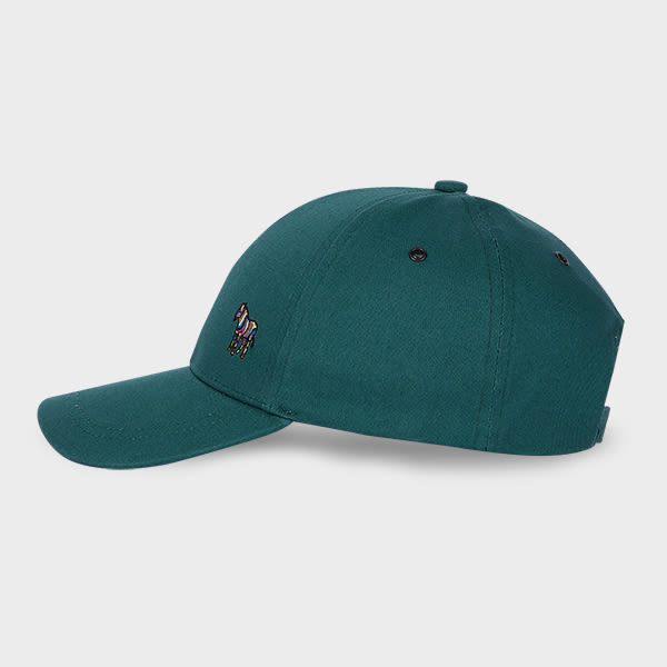 PS Paul Smith Green Zebra Logo Baseball Cap