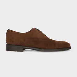 PS Paul Smith Chocolate Brown Suede 'Connery' Shoes