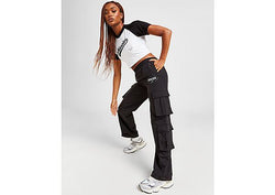 MERCIER Double Pocket Cargo Pants Black