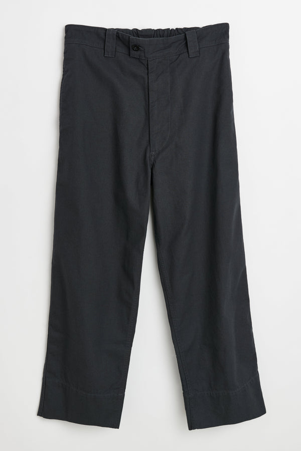 Margaret Howell MHL Painters Trousers Dry Cotton Garbadine Charcoal