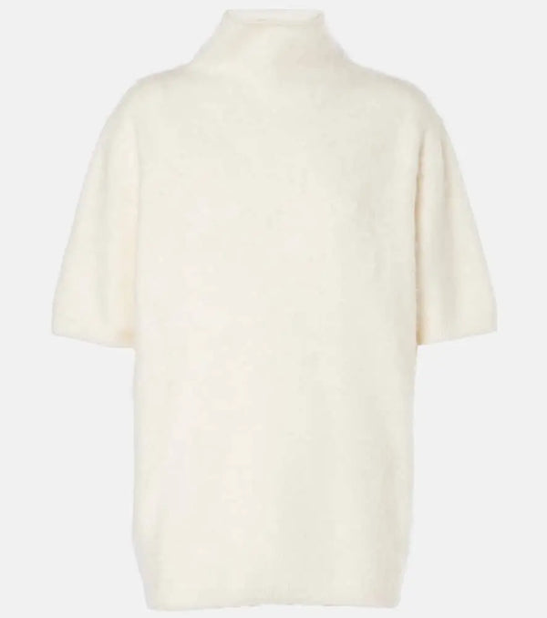 MM6 Maison Margiela Cotton-blend jersey sweater dress