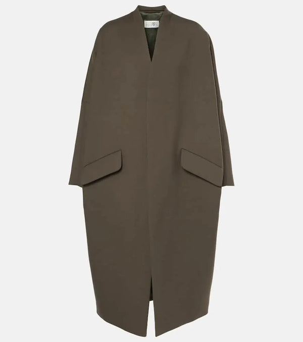 MM6 Maison Margiela Gabardine coat