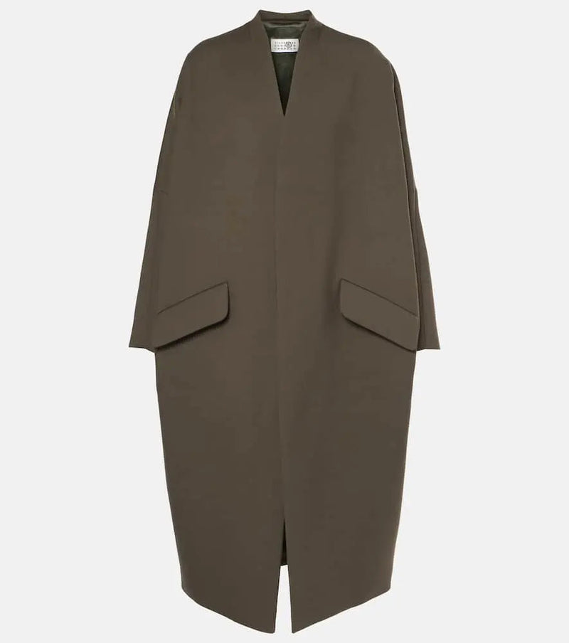 MM6 Maison Margiela Gabardine coat | LYBSTORE