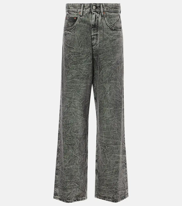 MM6 Maison Margiela High-rise wide-leg jeans