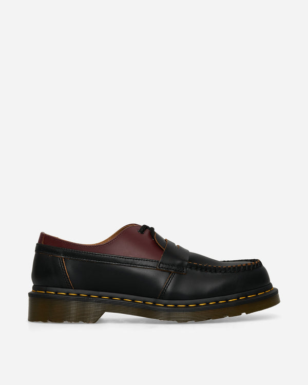 MM6 Maison Margiela Men s Dr. Martens 1461 / Penton Mash Up Loafers Black / Oxblood