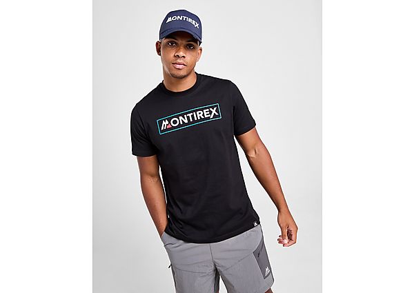 MONTIREX Box Linear T-Shirt Black