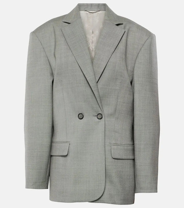 Magda Butrym Boxy wool blazer | LYBSTORE