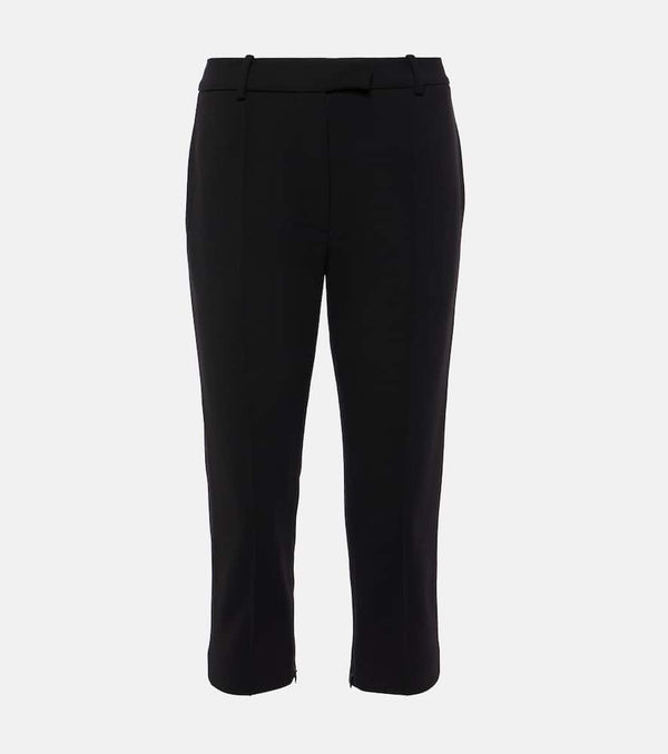 Magda Butrym Cropped wool-blend slim pants