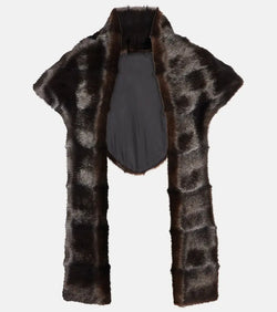 Magda Butrym Faux fur head wrap