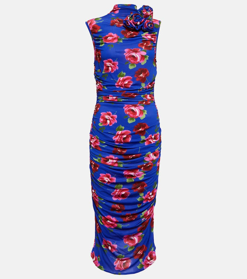 Magda Butrym Floral-printed midi dress