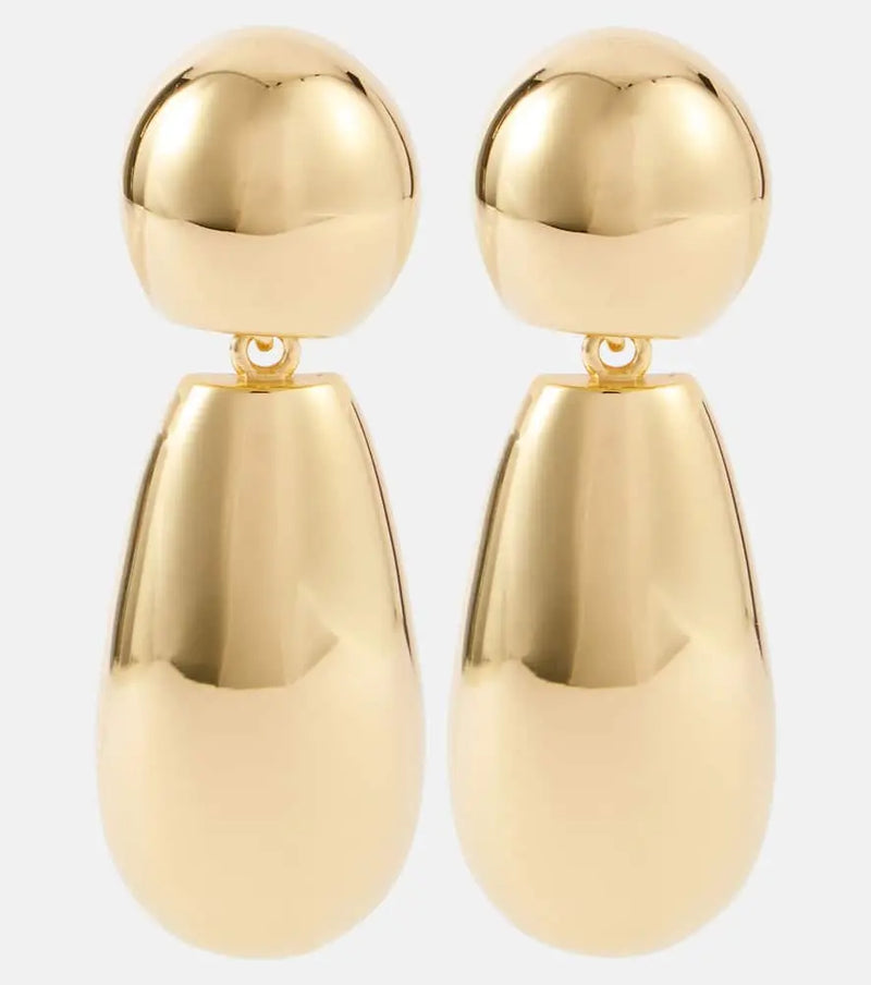 Magda Butrym Gold-plated drop earrings